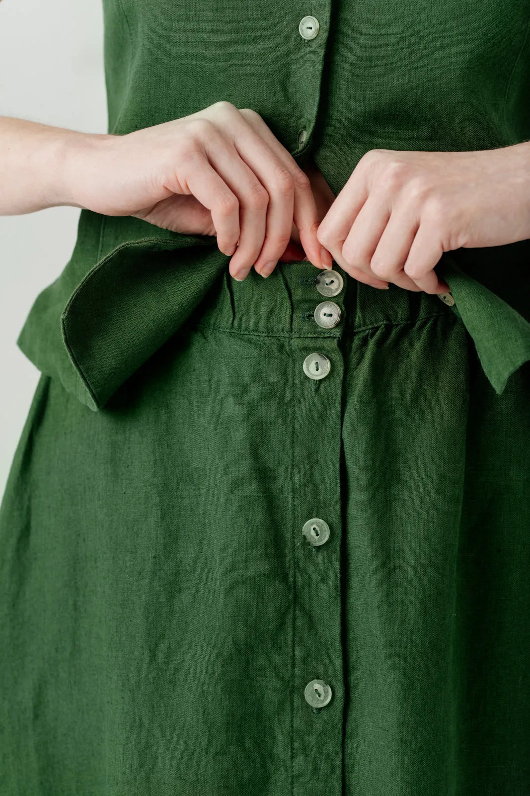 Button Down Skirt