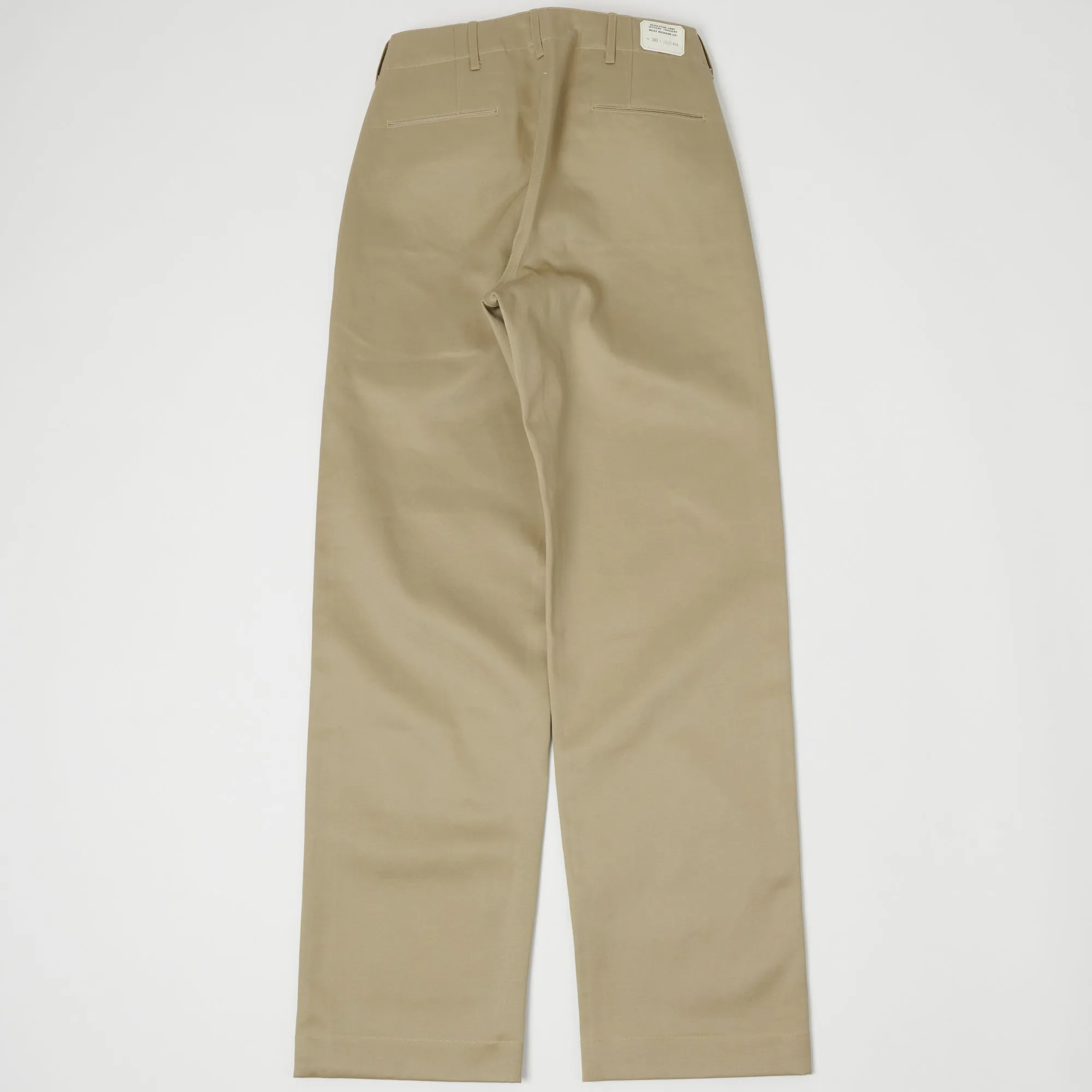 Buzz Ricksons 1942 Model M43036 Military-Grade Khaki Chino - Early Edition