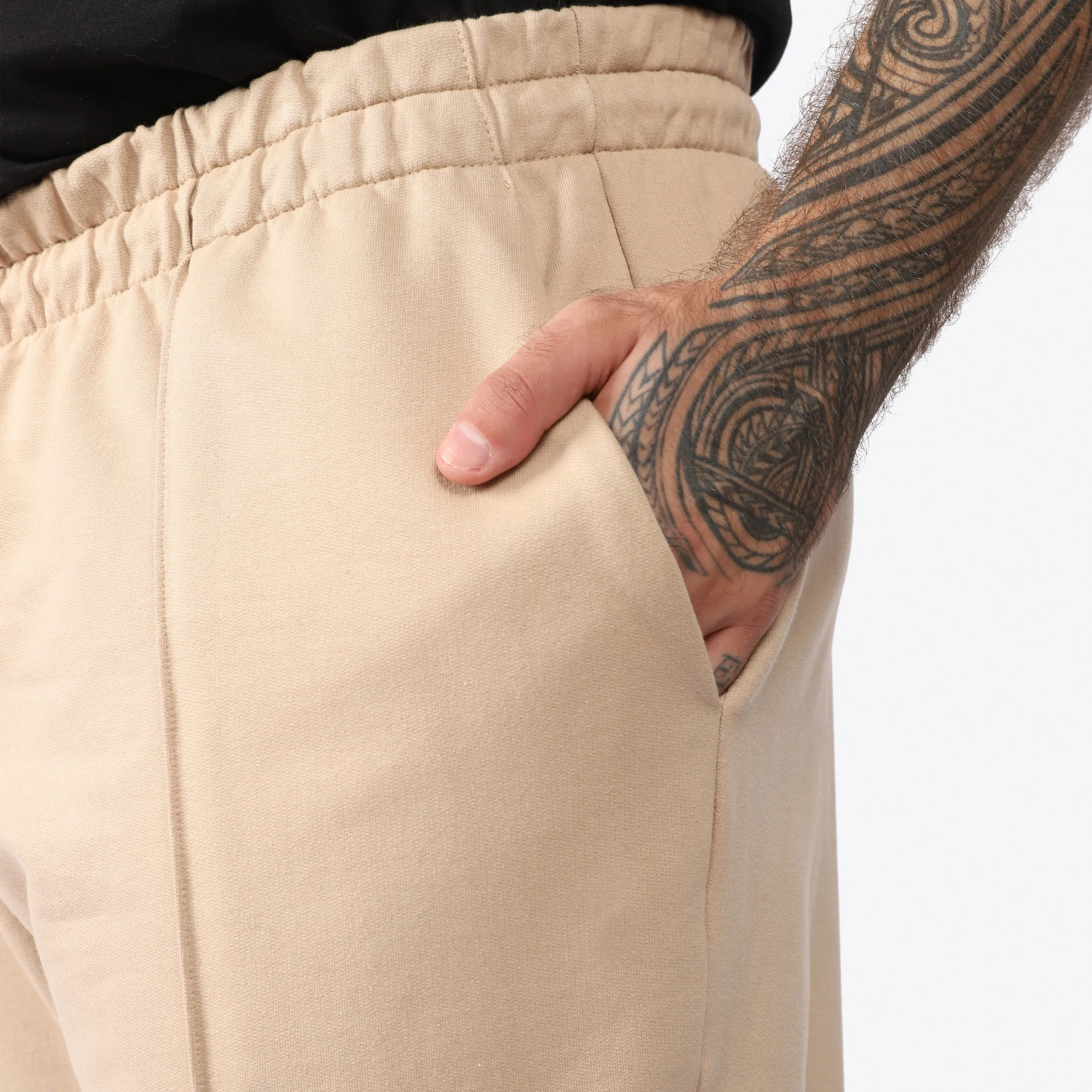 Calça Chino Plus Masculino - Bege Camel