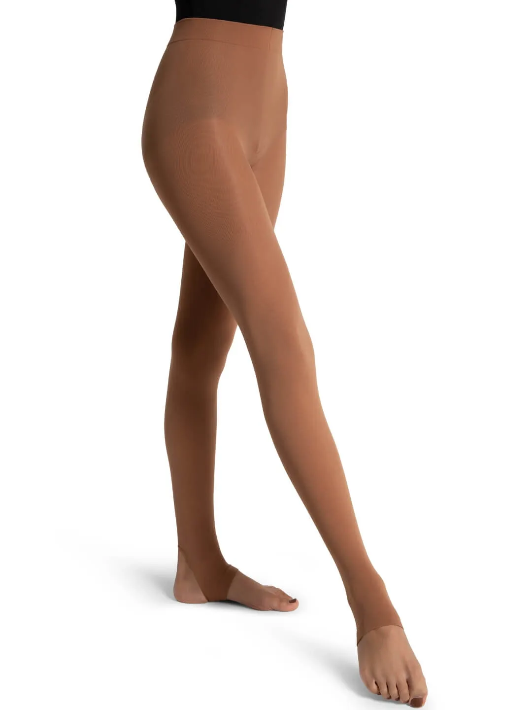 CAPEZIO 1961 ULTRA SOFT SELF KNIT WAISTBAND STIRRUP TIGHT