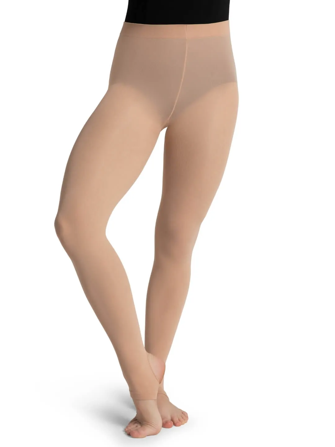 CAPEZIO 1961 ULTRA SOFT SELF KNIT WAISTBAND STIRRUP TIGHT