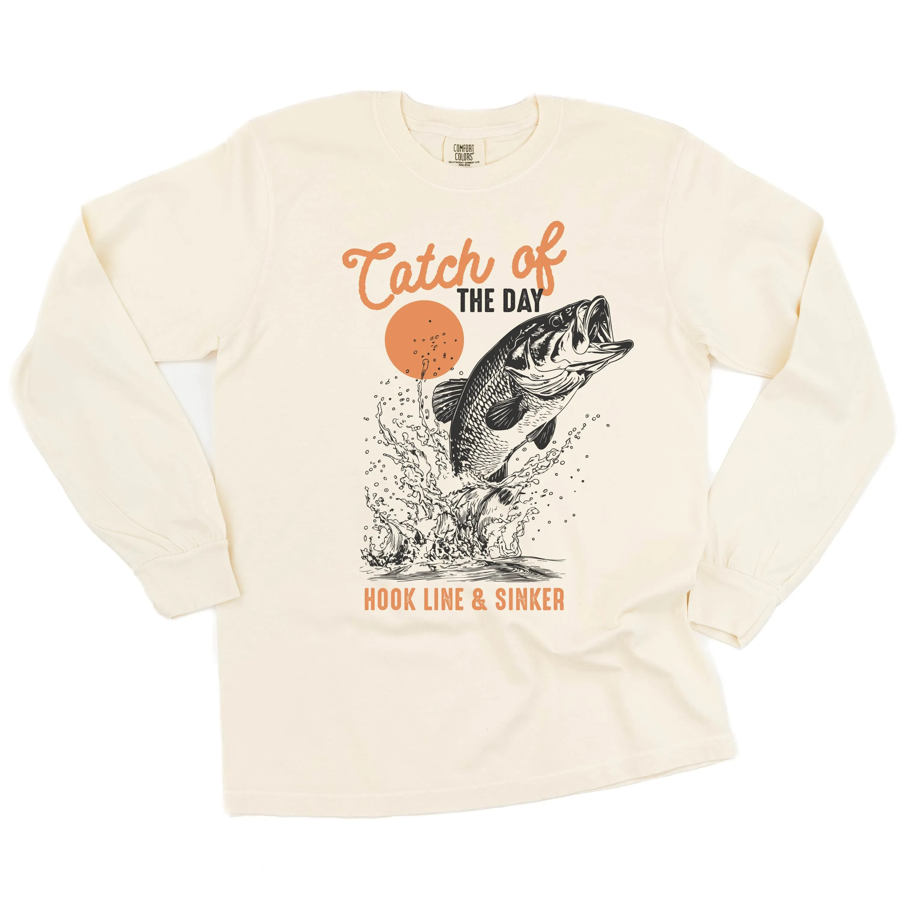 Catch of the Day - LONG SLEEVE COMFORT COLORS TEE