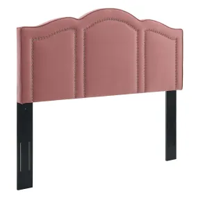 Cecilia King/California King Performance Velvet Headboard By Modway - MOD-6310 - Dusty Rose