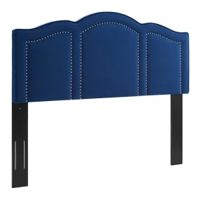 Cecilia King/California King Performance Velvet Headboard By Modway - MOD-6310 - Navy
