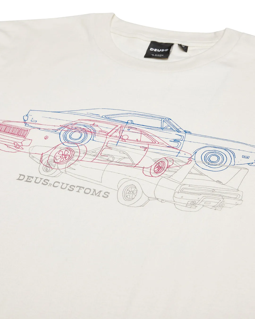 CHARGER TEE 2 - VINTAGE WHITE