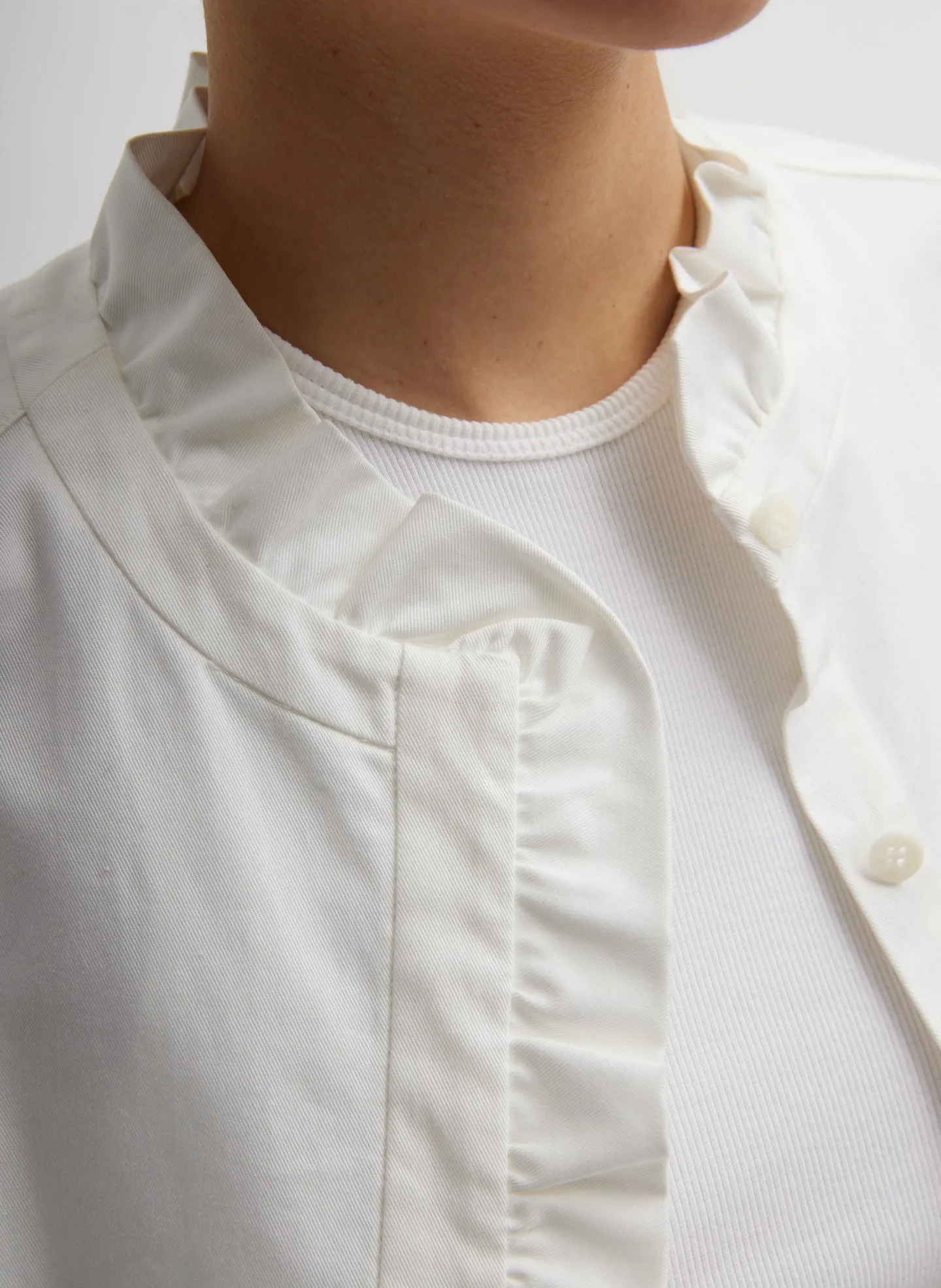 Chino Holly Bracelet Sleeve Shirt