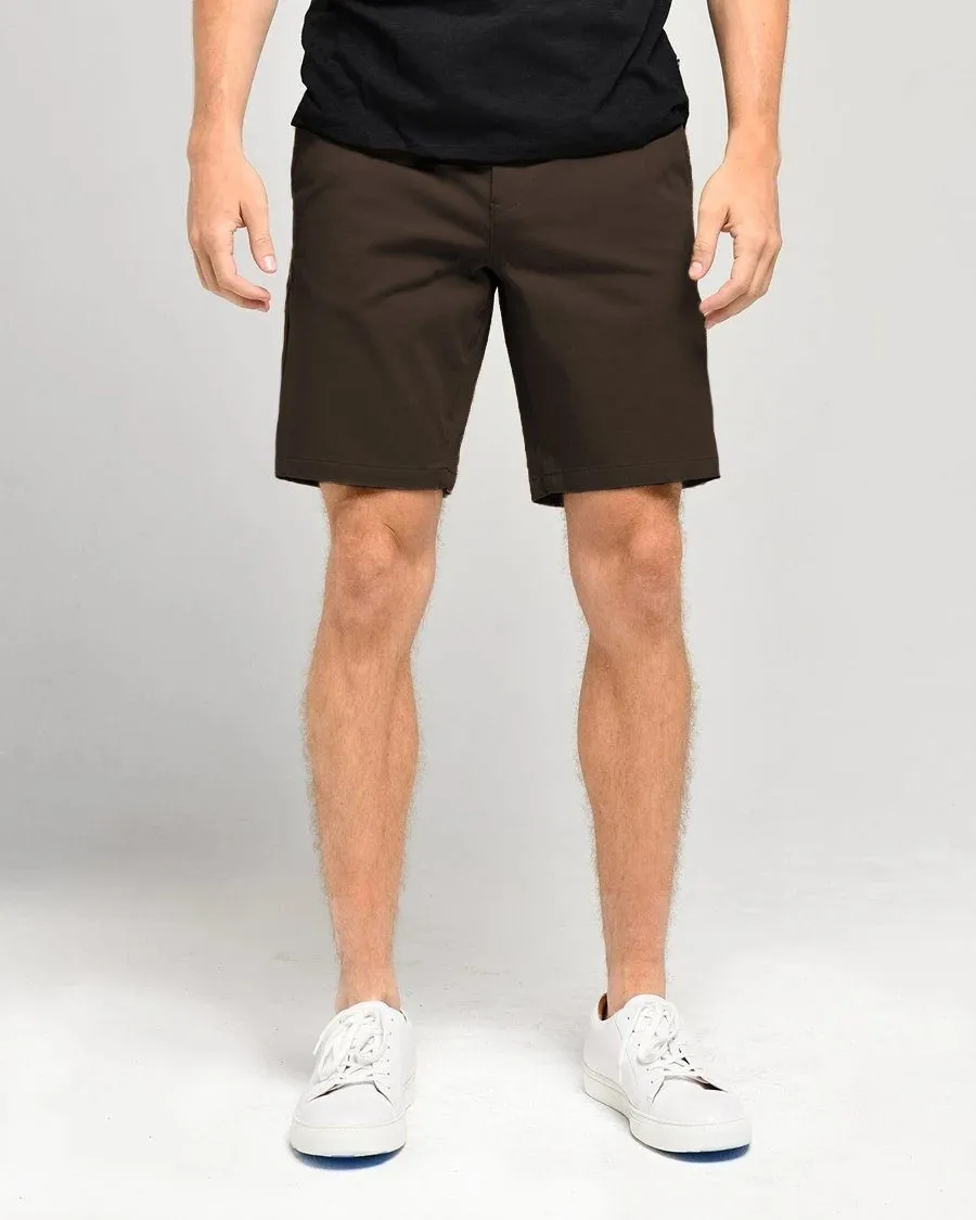 Chocolate Brown | Tech Chino Shorts