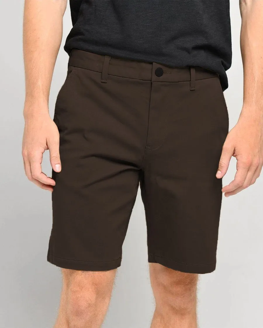 Chocolate Brown | Tech Chino Shorts