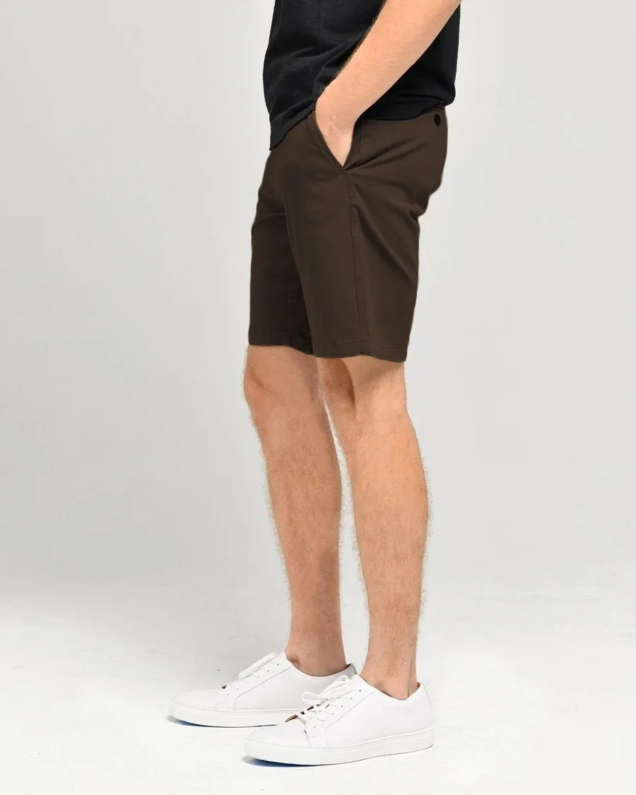 Chocolate Brown | Tech Chino Shorts