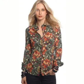 Cino Tikal Print Button Down Shirt