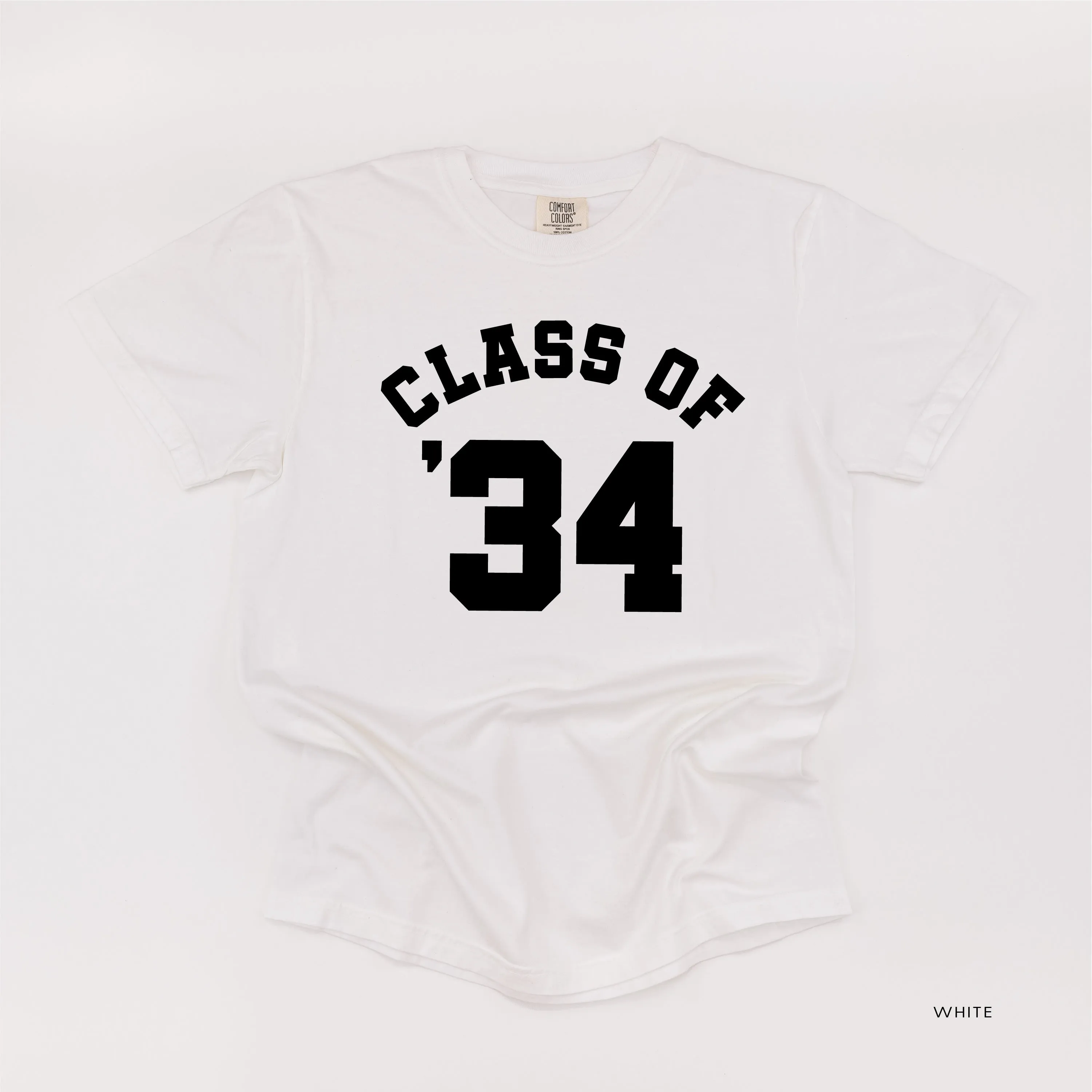 CLASS OF '34 - SHORT SLEEVE COMFORT COLORS TEE