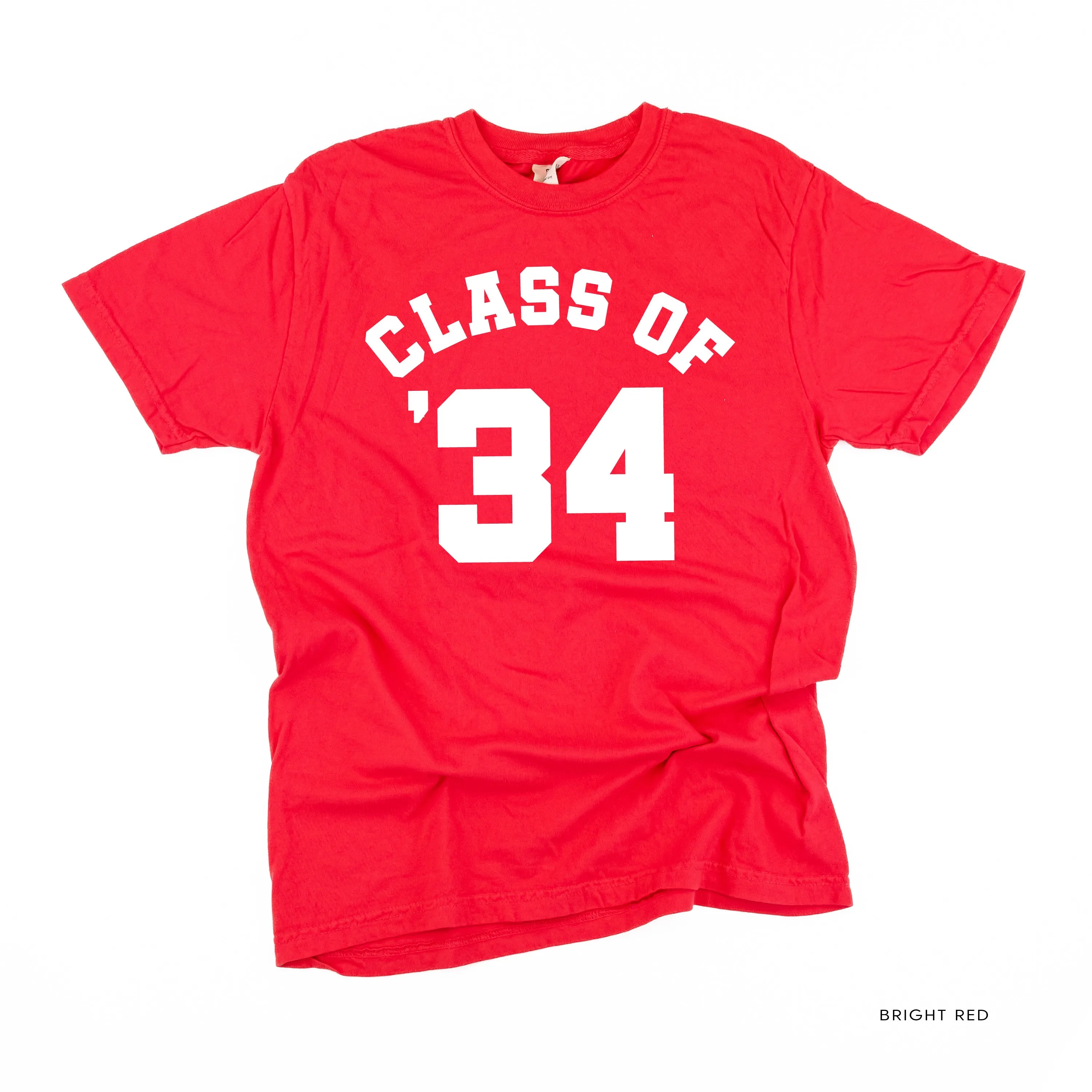 CLASS OF '34 - SHORT SLEEVE COMFORT COLORS TEE