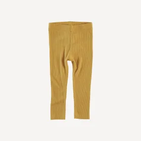 classic skinny legging | honey mustard | modal skinny rib