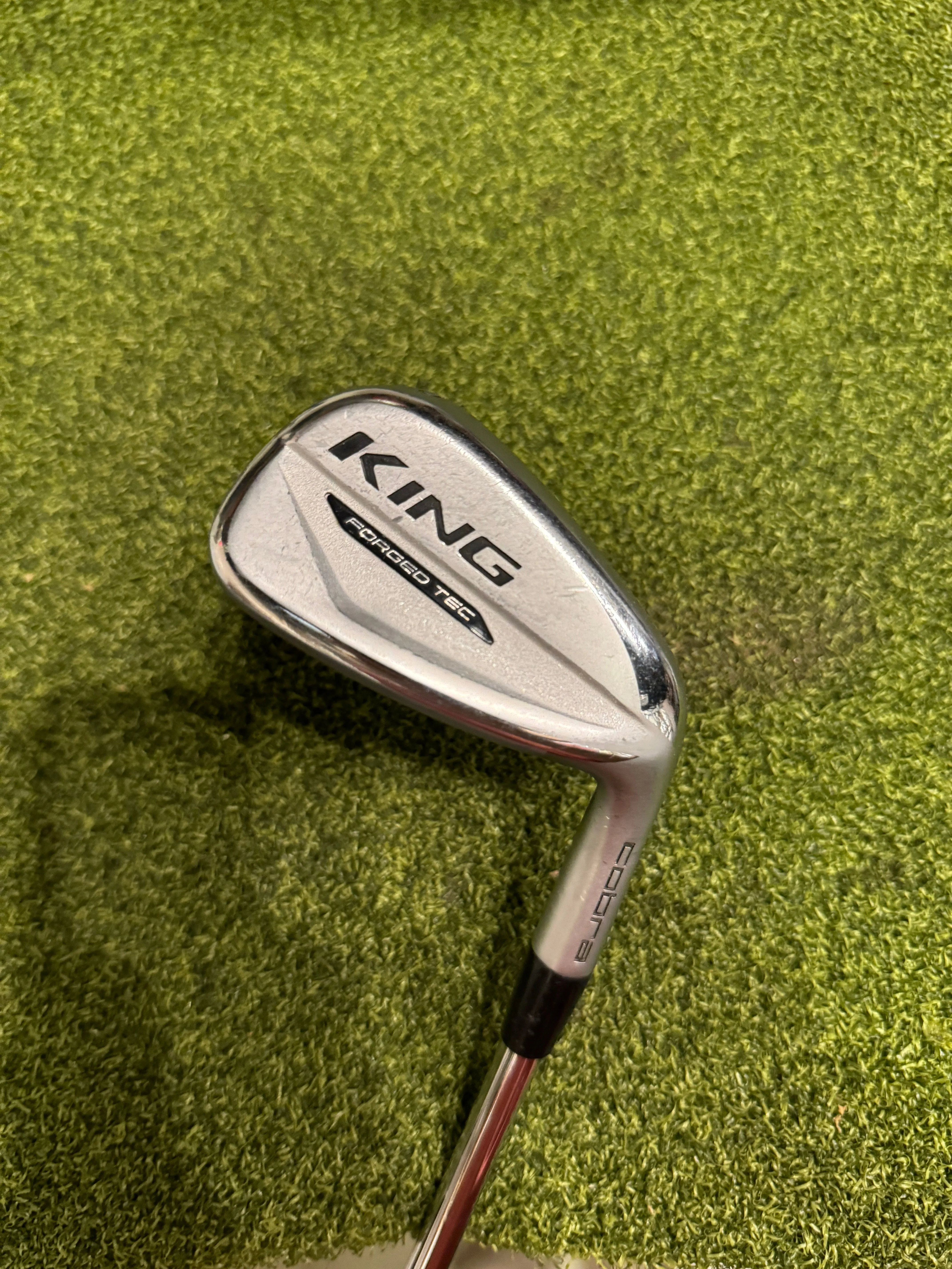 Cobra King Forged Tec Pitching Wedge, KBS $ Taper Stiff Flex, RH