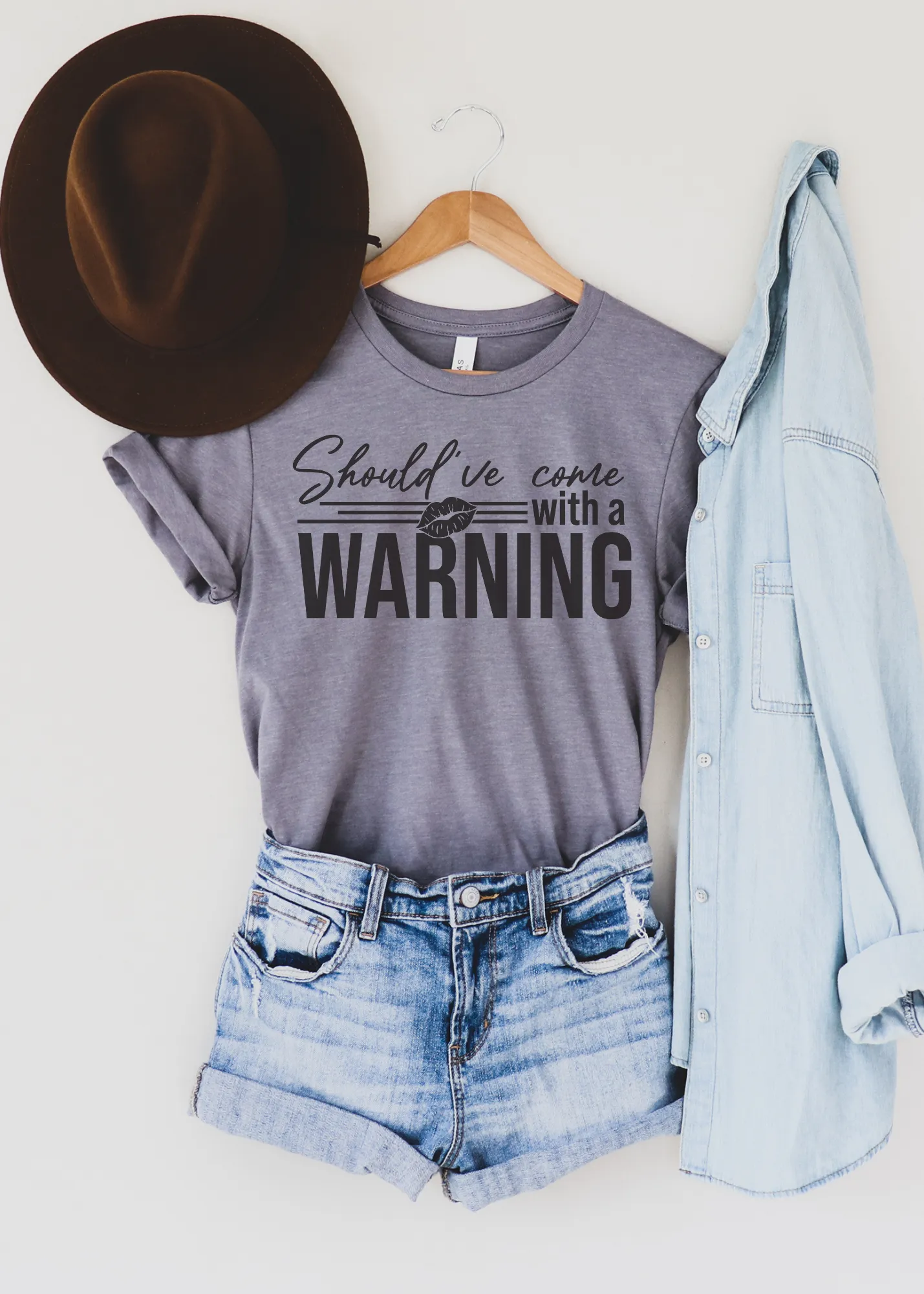 Come With A Warning Short Sleeve Tee [4 Colors]