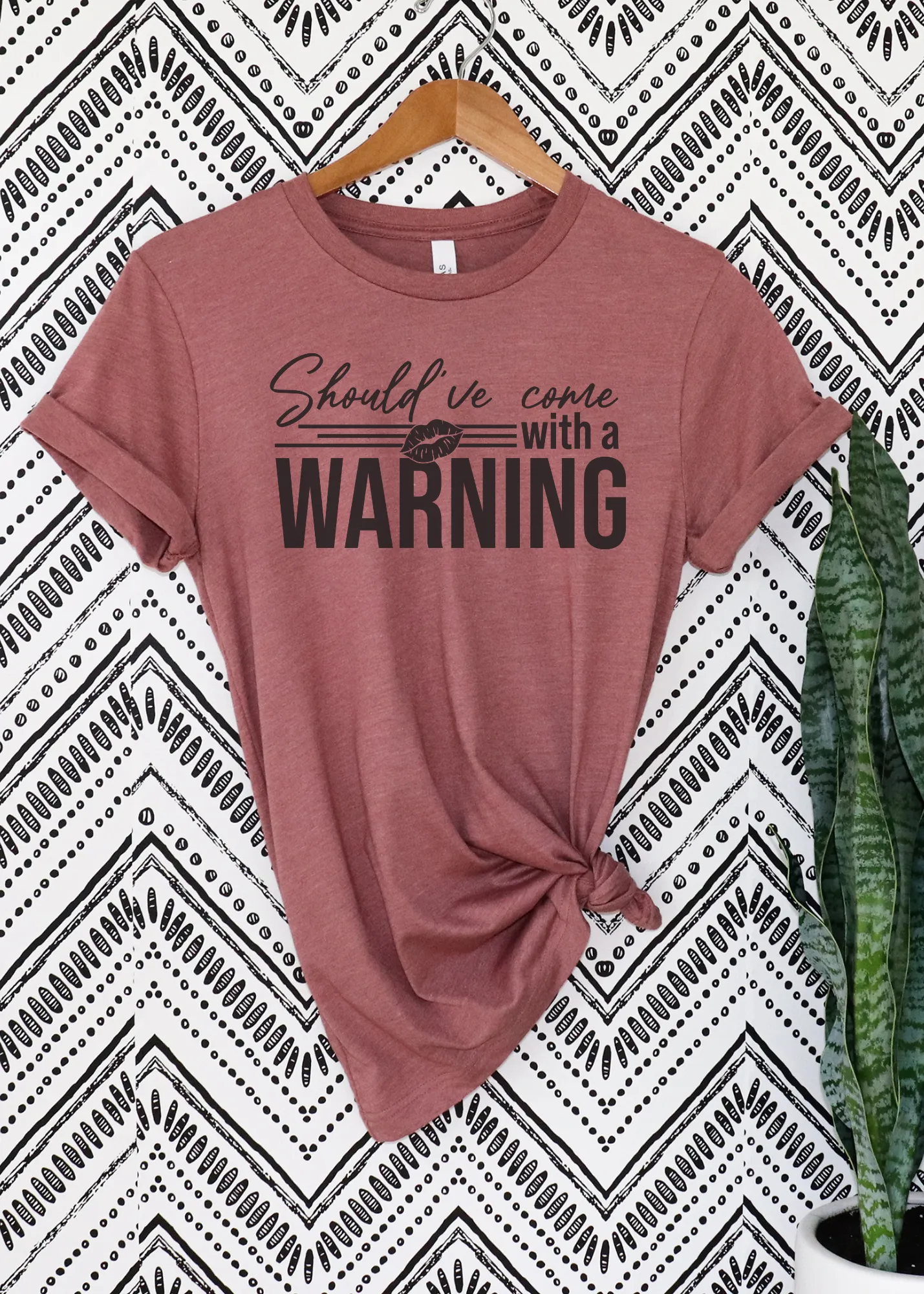Come With A Warning Short Sleeve Tee [4 Colors]