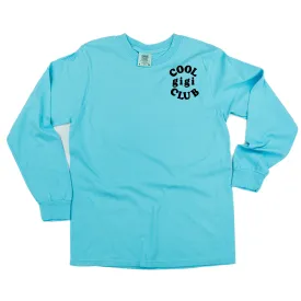COOL Gigi CLUB - Pocket Design - LONG SLEEVE COMFORT COLORS TEE