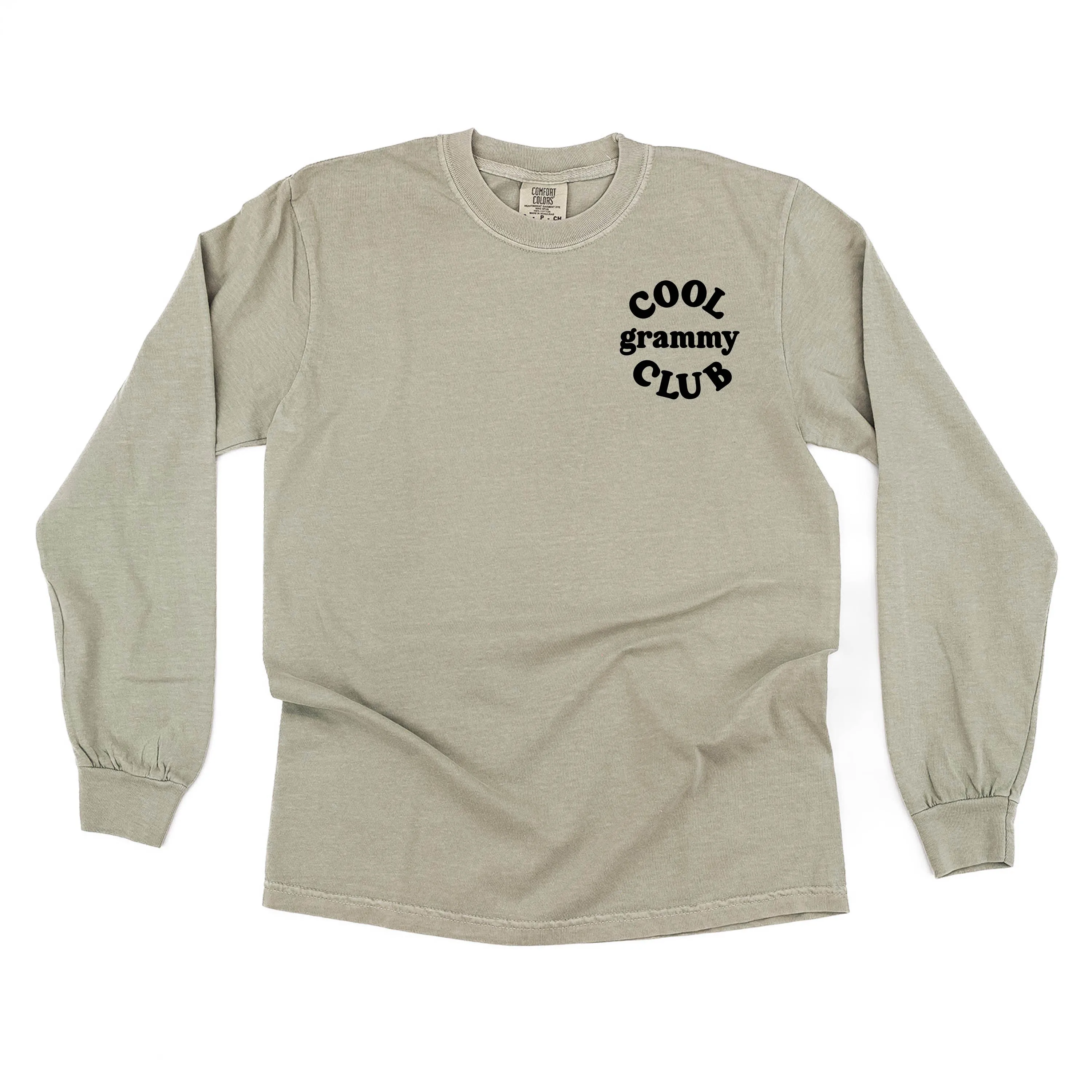 COOL Grammy CLUB - Pocket Design - LONG SLEEVE COMFORT COLORS TEE
