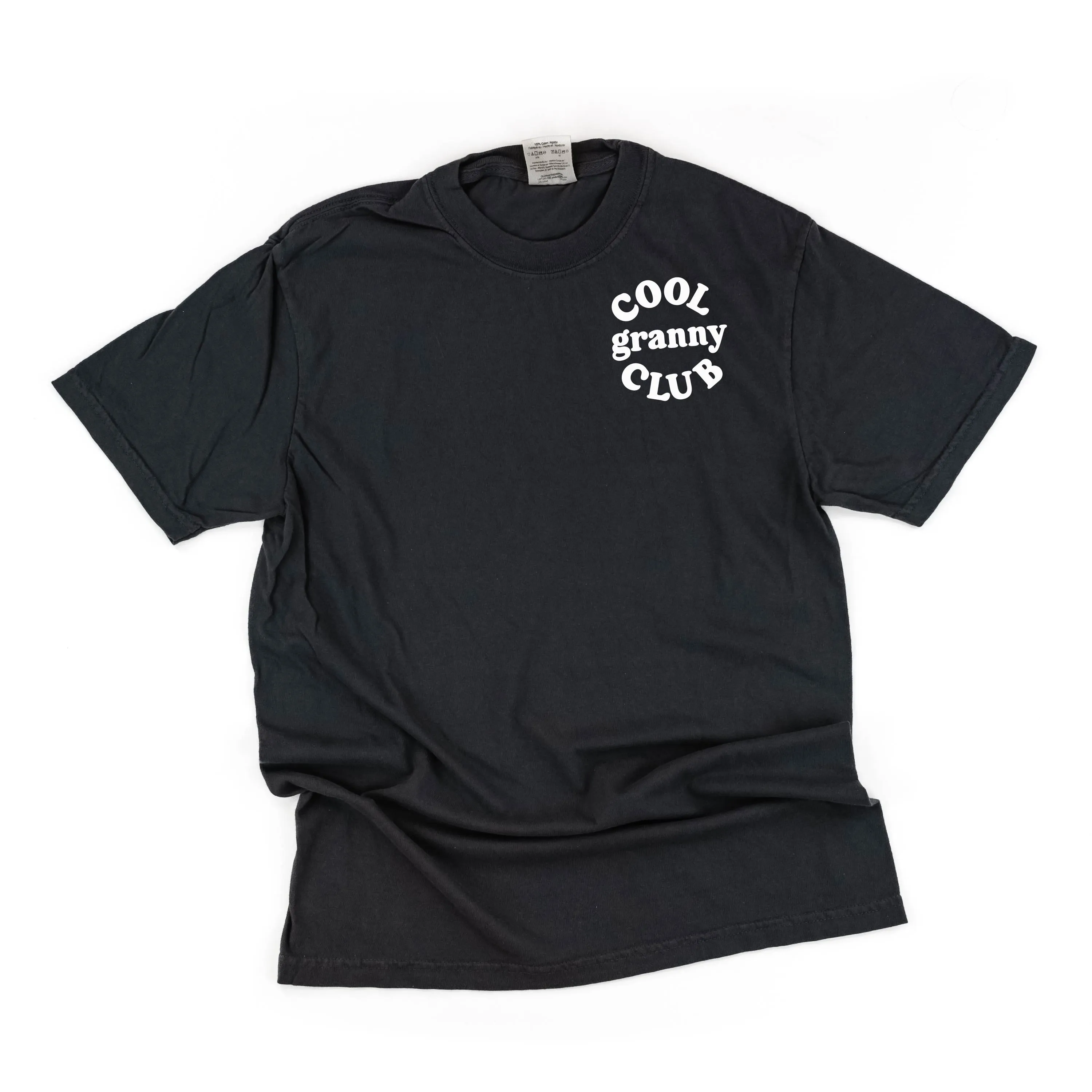 COOL Granny CLUB - Pocket Design - SHORT SLEEVE COMFORT COLORS TEE
