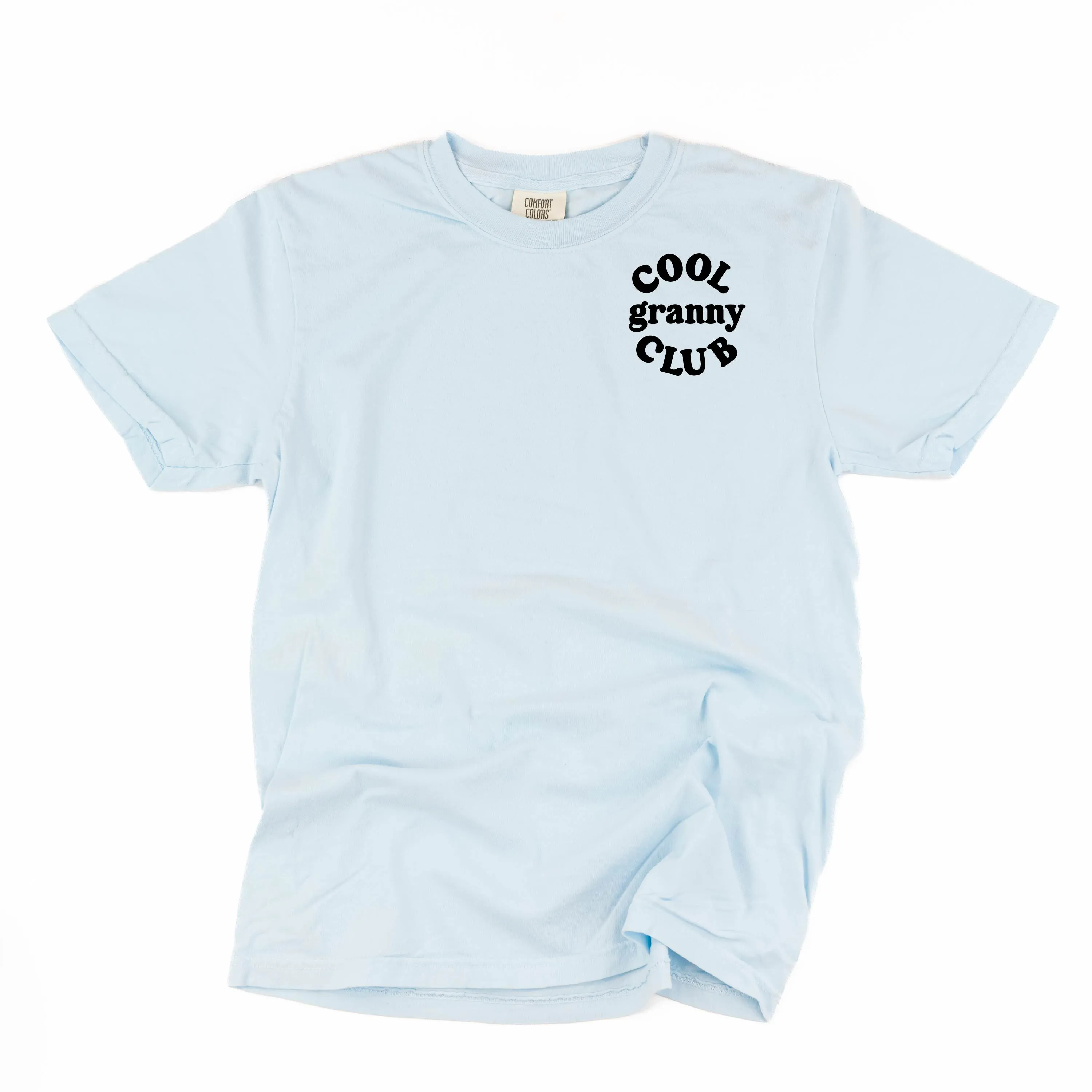 COOL Granny CLUB - Pocket Design - SHORT SLEEVE COMFORT COLORS TEE