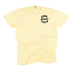 COOL Granny CLUB - Pocket Design - SHORT SLEEVE COMFORT COLORS TEE