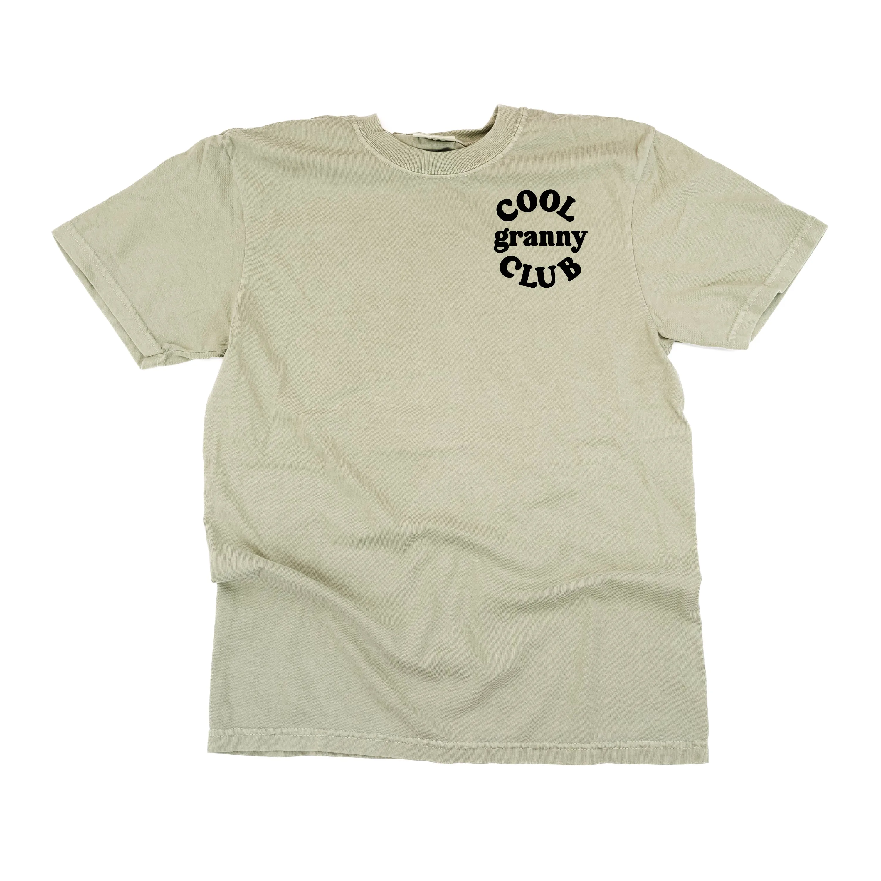 COOL Granny CLUB - Pocket Design - SHORT SLEEVE COMFORT COLORS TEE