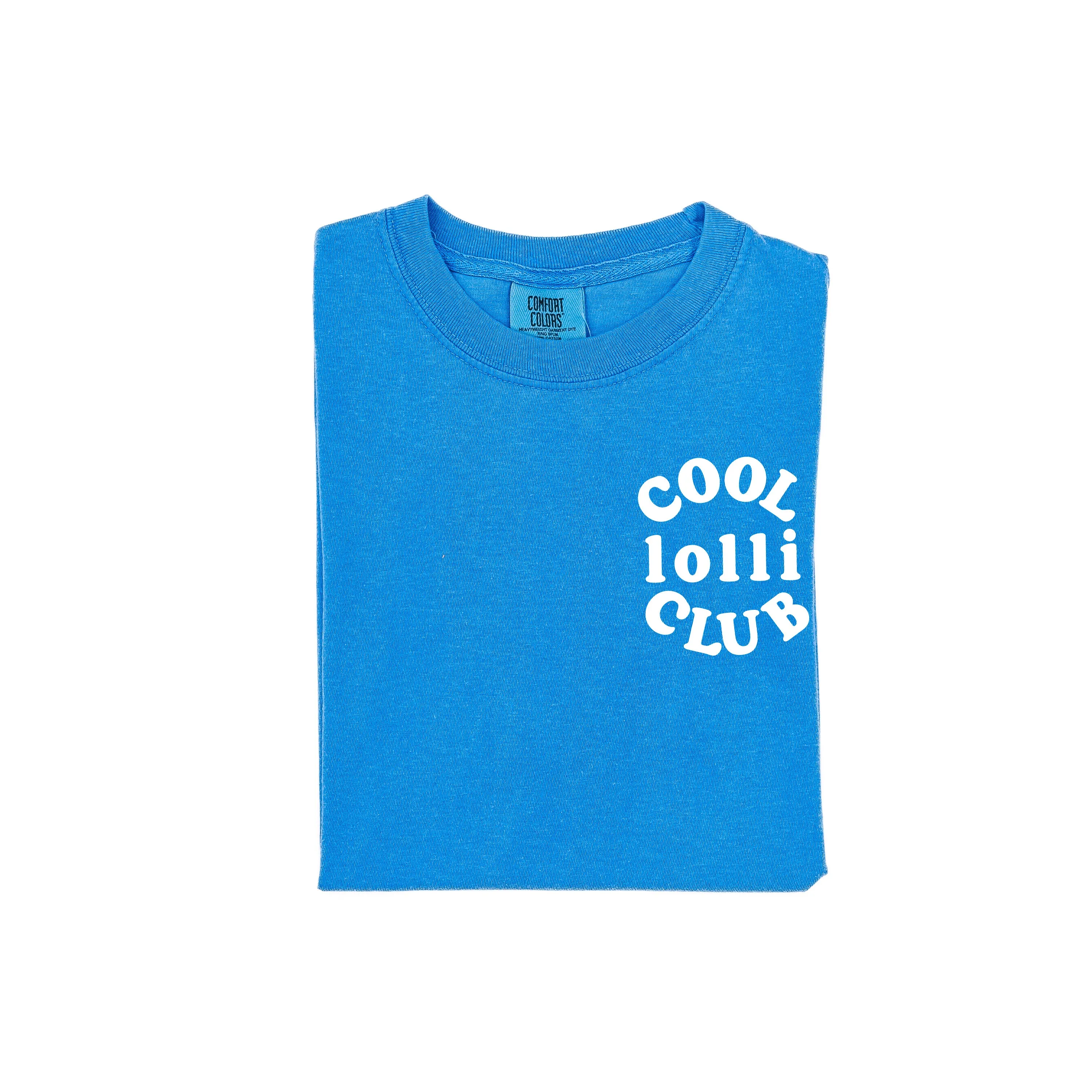 COOL Lolli CLUB - Pocket Design - SHORT SLEEVE COMFORT COLORS TEE