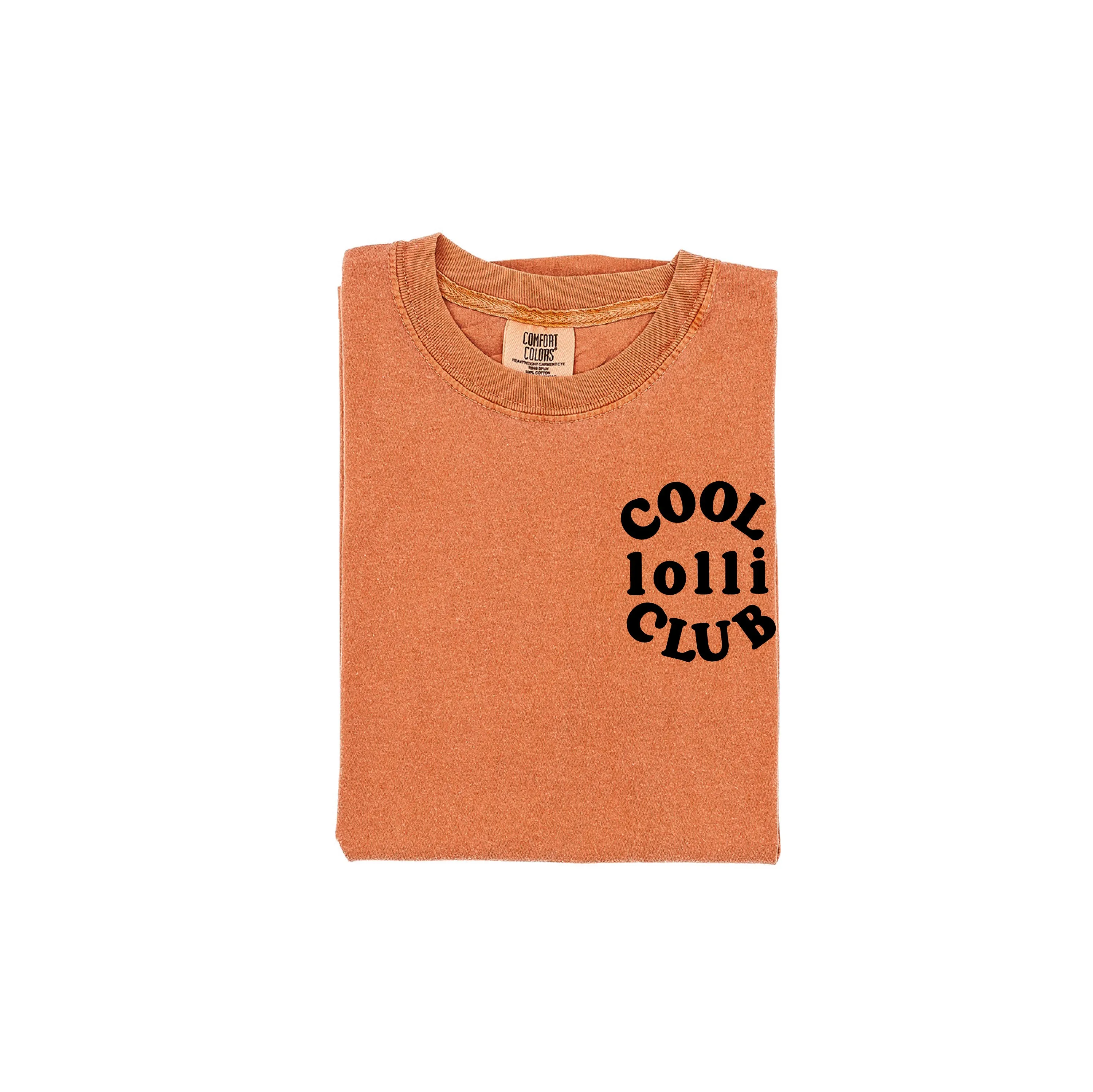 COOL Lolli CLUB - Pocket Design - SHORT SLEEVE COMFORT COLORS TEE