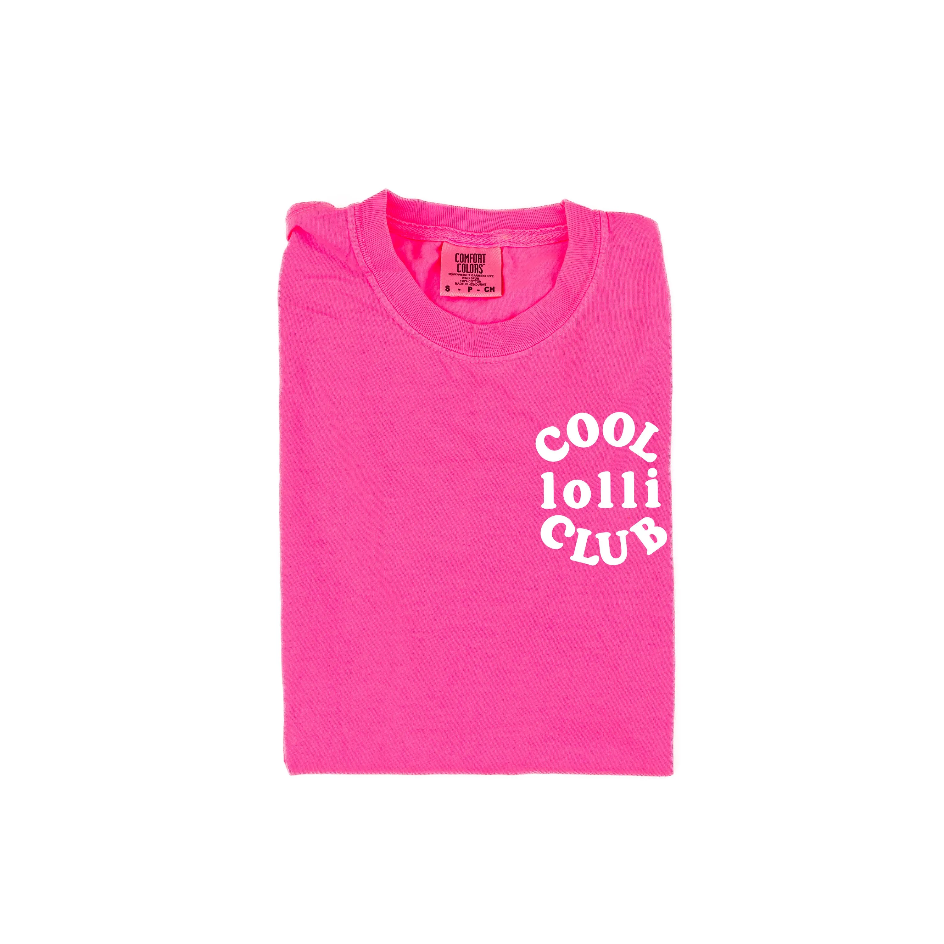 COOL Lolli CLUB - Pocket Design - SHORT SLEEVE COMFORT COLORS TEE