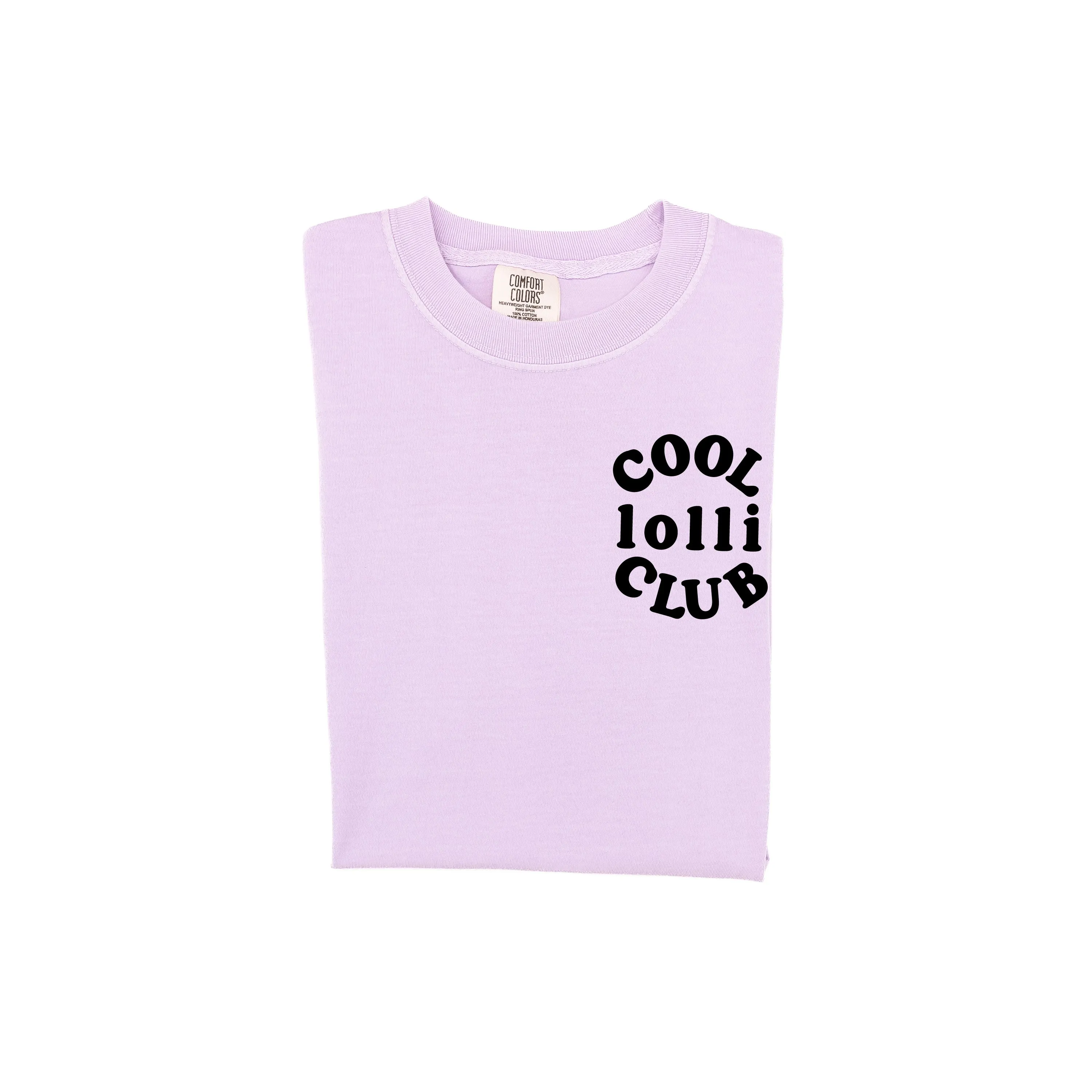 COOL Lolli CLUB - Pocket Design - SHORT SLEEVE COMFORT COLORS TEE