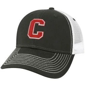 Cornell University Sideline Trucker Hat One-Size (Black/White)