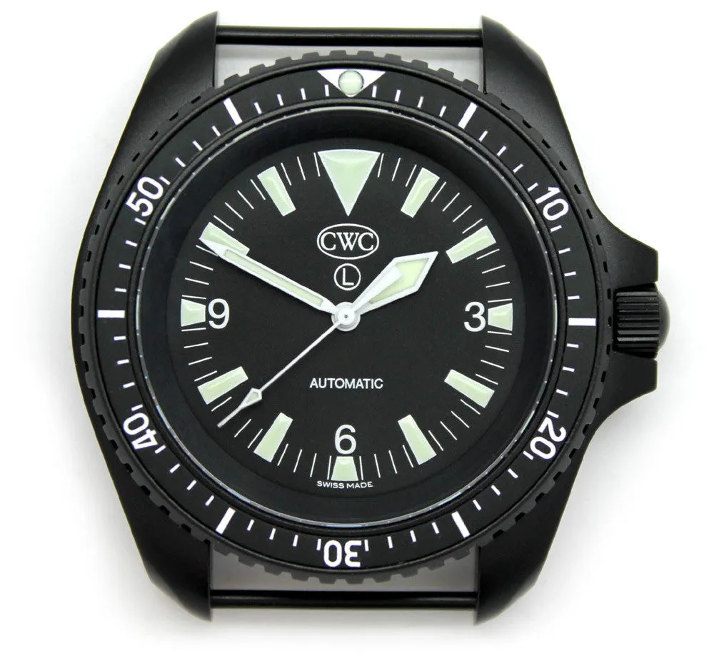 CWC Mk.2 Automatic Divers Watch - Black SF300 AS120 Model with Enhanced Durability and Precision