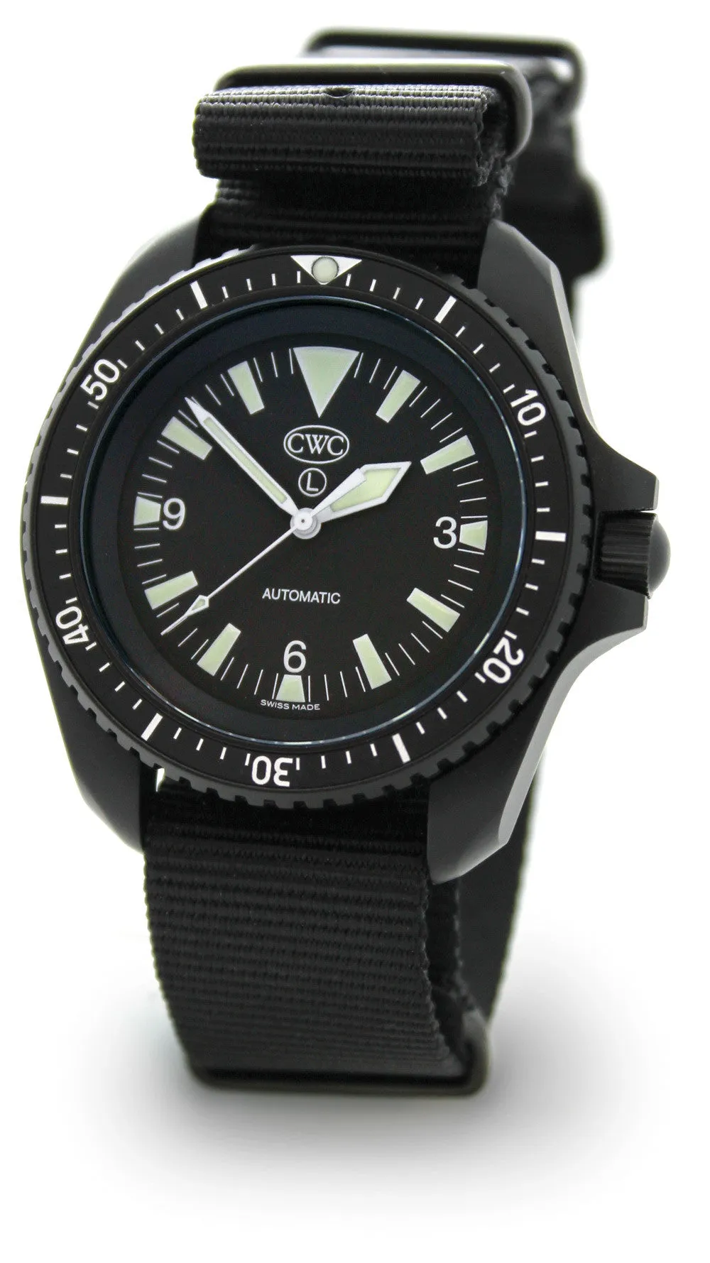CWC Mk.2 Automatic Divers Watch - Black SF300 AS120 Model with Enhanced Durability and Precision