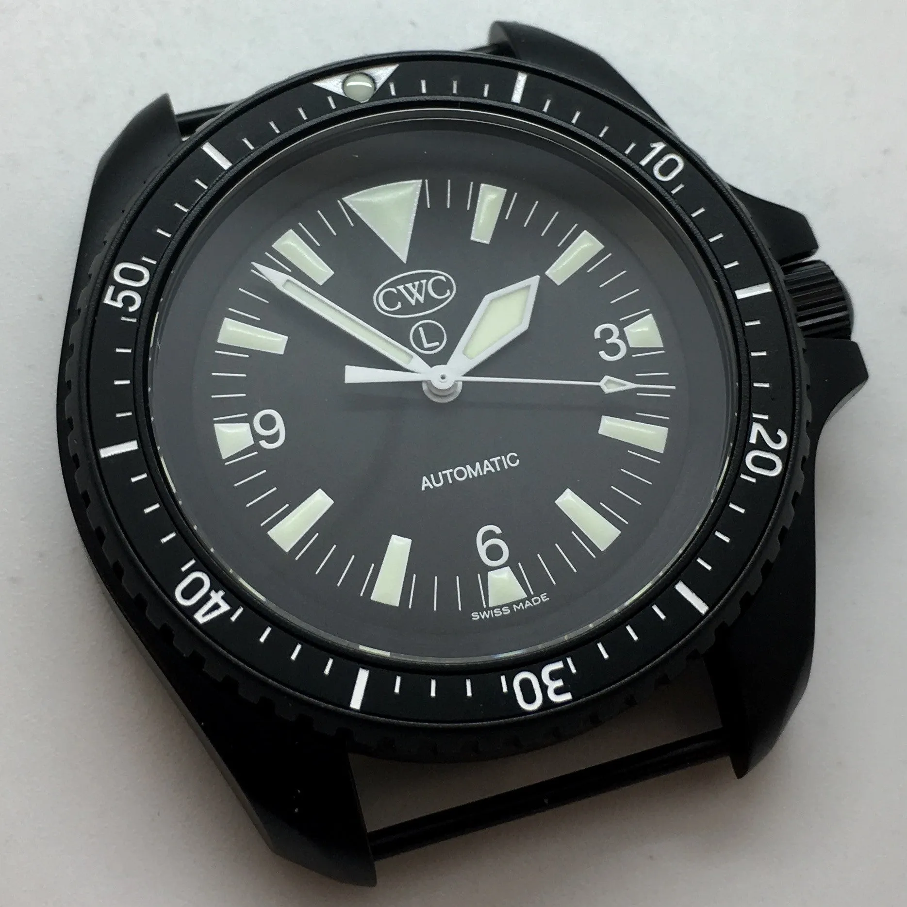 CWC Mk.2 Automatic Divers Watch - Black SF300 AS120 Model with Enhanced Durability and Precision