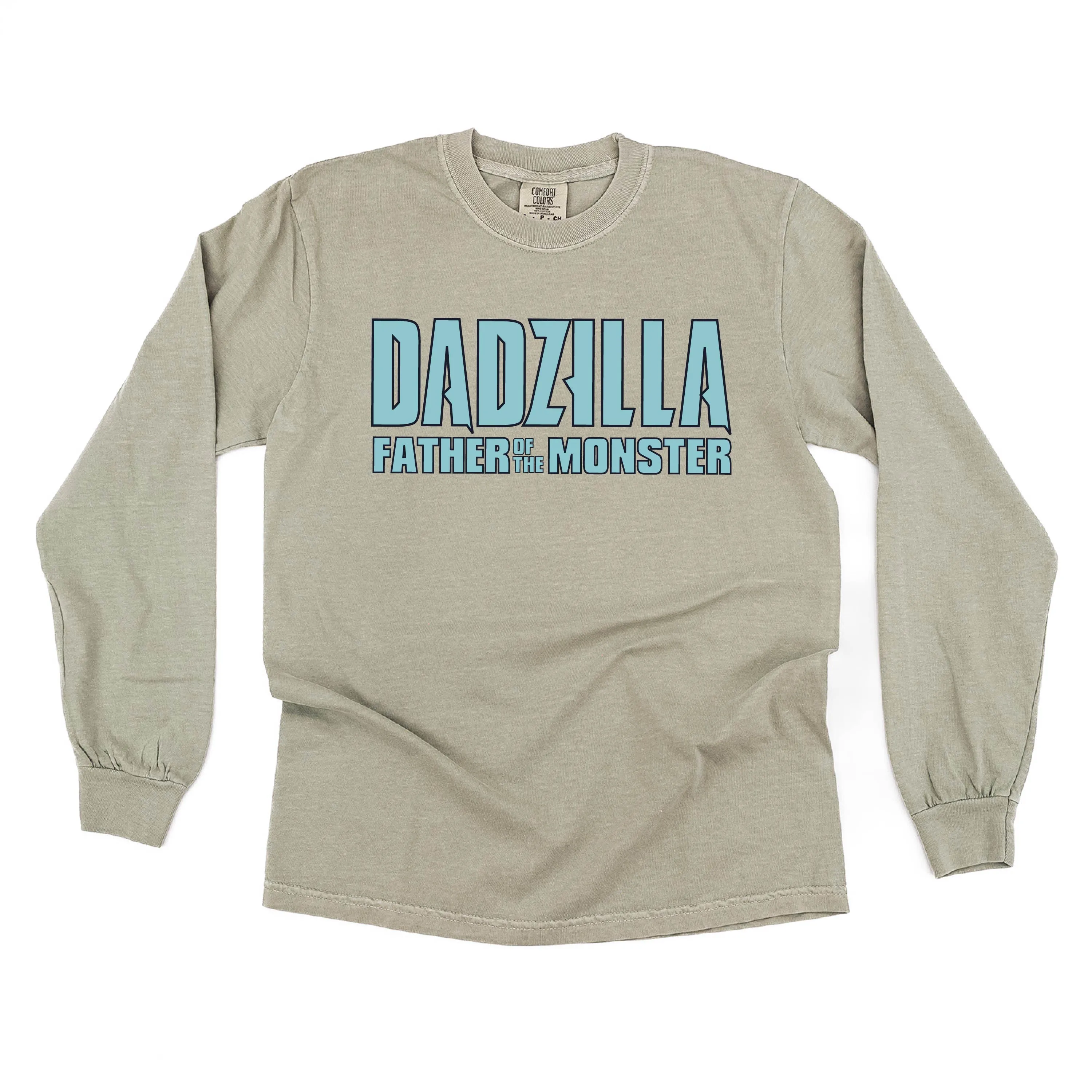 Dadzilla - Father of the Monster(s) - LONG SLEEVE COMFORT COLORS TEE