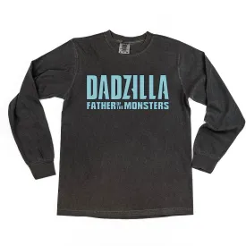 Dadzilla - Father of the Monster(s) - LONG SLEEVE COMFORT COLORS TEE