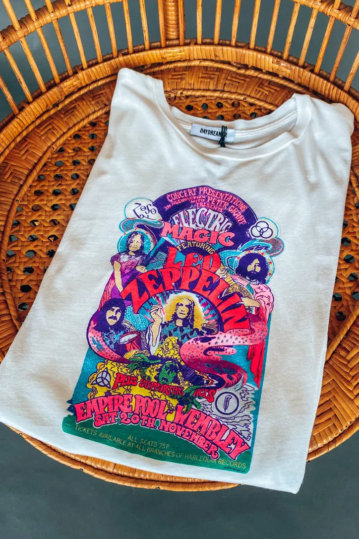 DAYDREAMER Led Zeppelin Electric Magic Tee| FINAL SALE