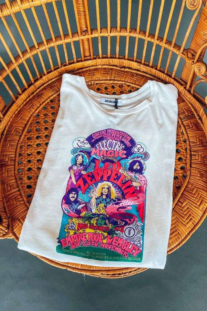 DAYDREAMER Led Zeppelin Electric Magic Tee| FINAL SALE