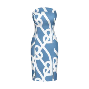 DENOGRAM TUBE DRESS