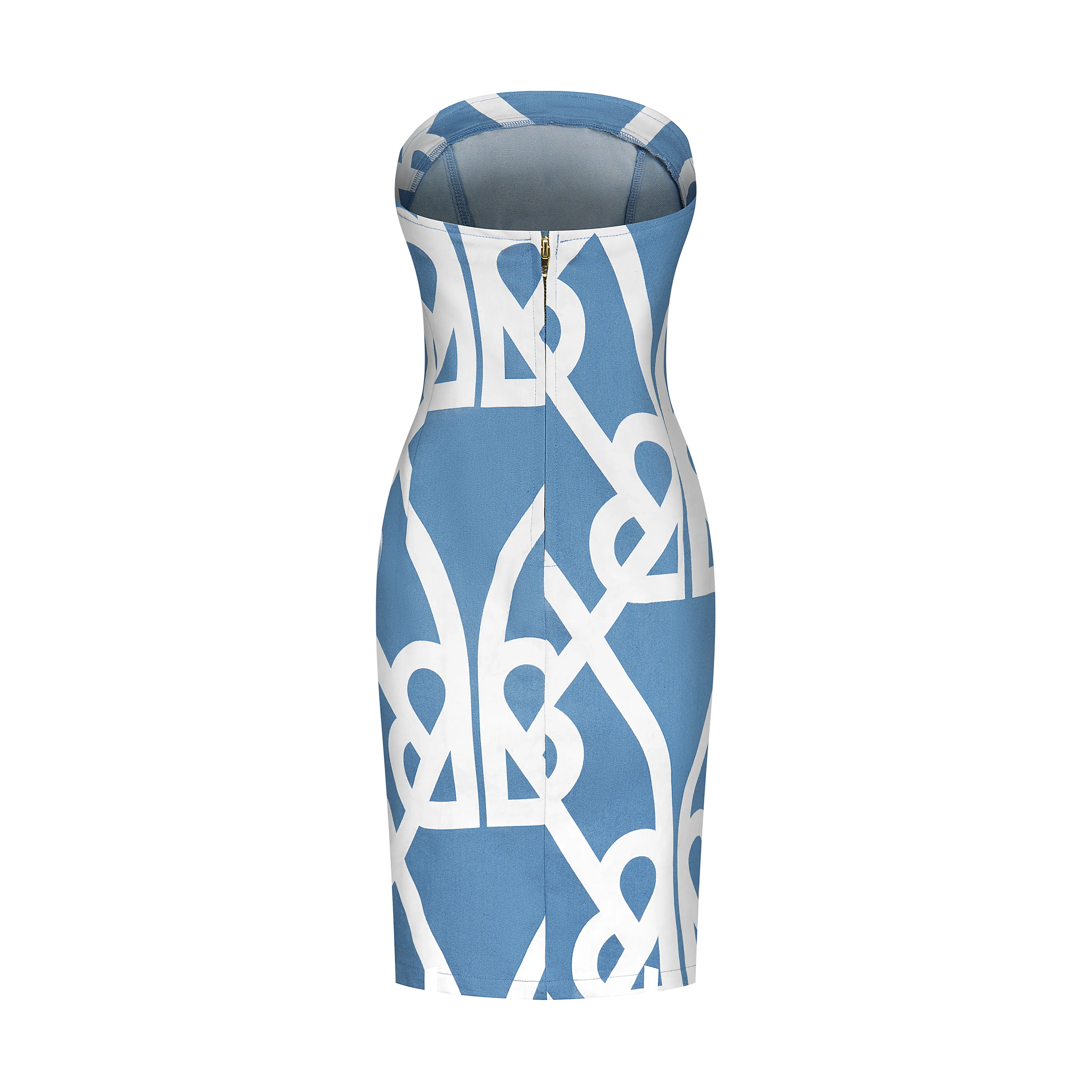 DENOGRAM TUBE DRESS
