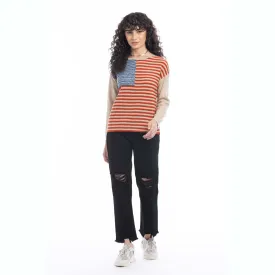 Destiny Flag Knit Sweater