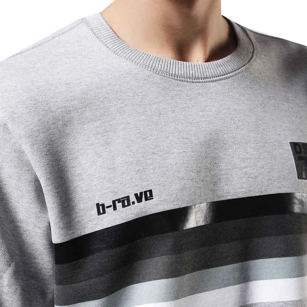 DIESEL S-joe-na cotton-jersey sweatshirt - Grey