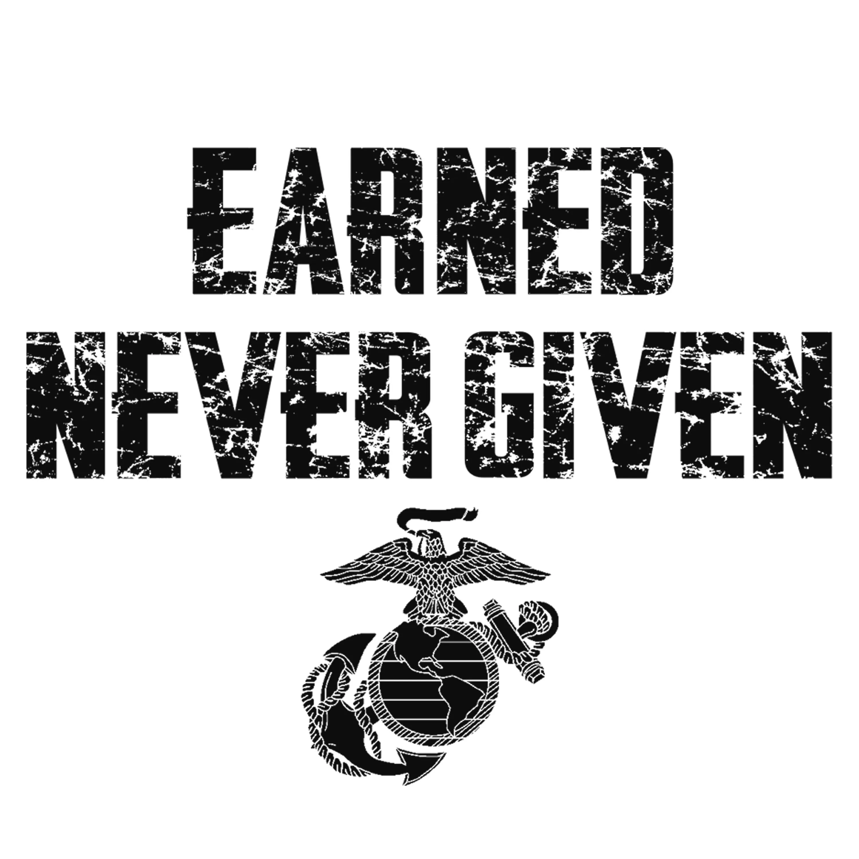 Earned Never Given 2-Sided Sweatshirt