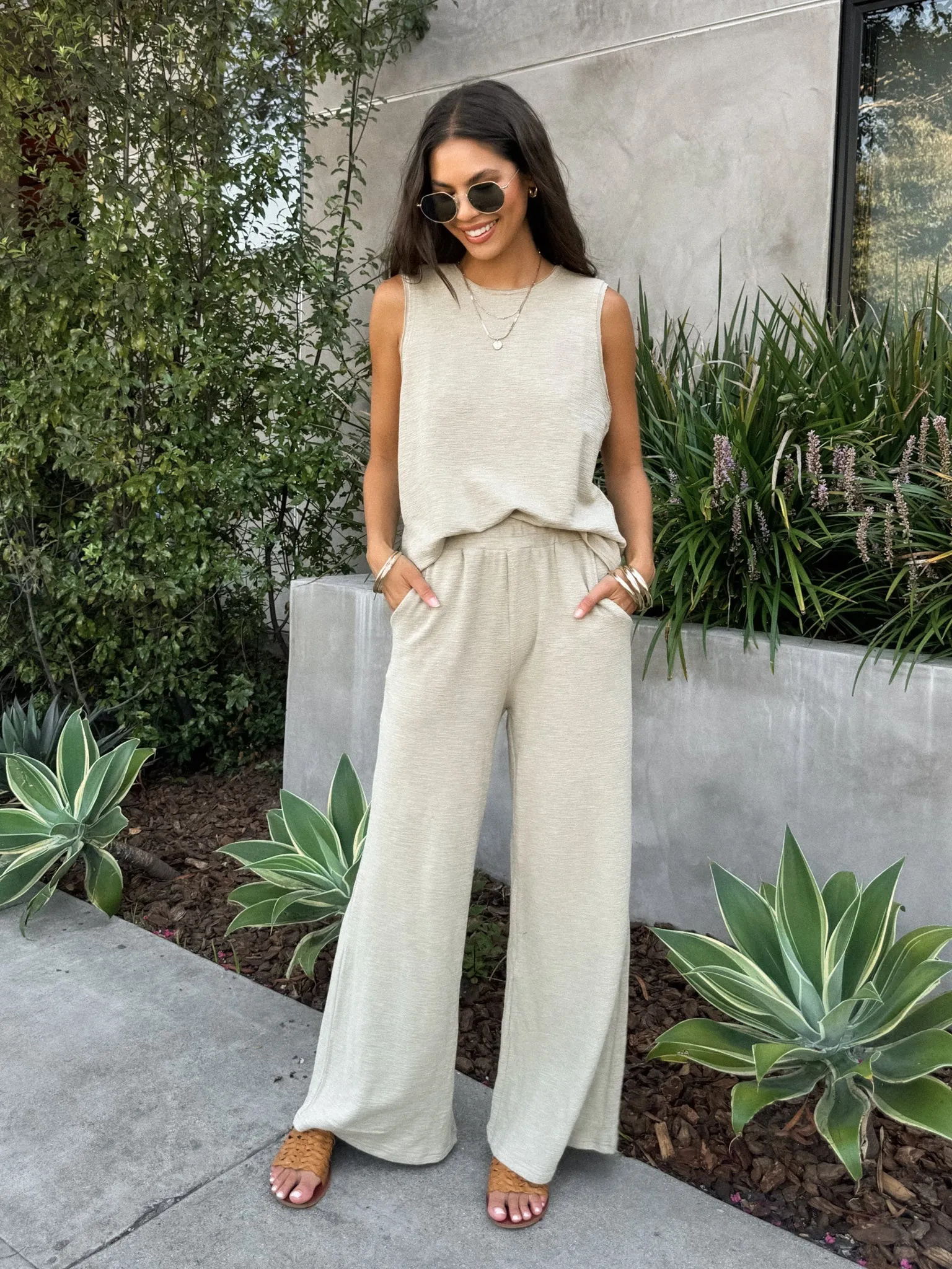 Easy Going Knit Top in Olive