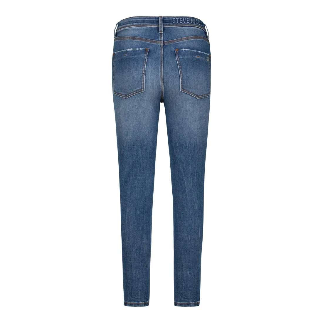 EVA CURVY MID BLUE WASH DENIM