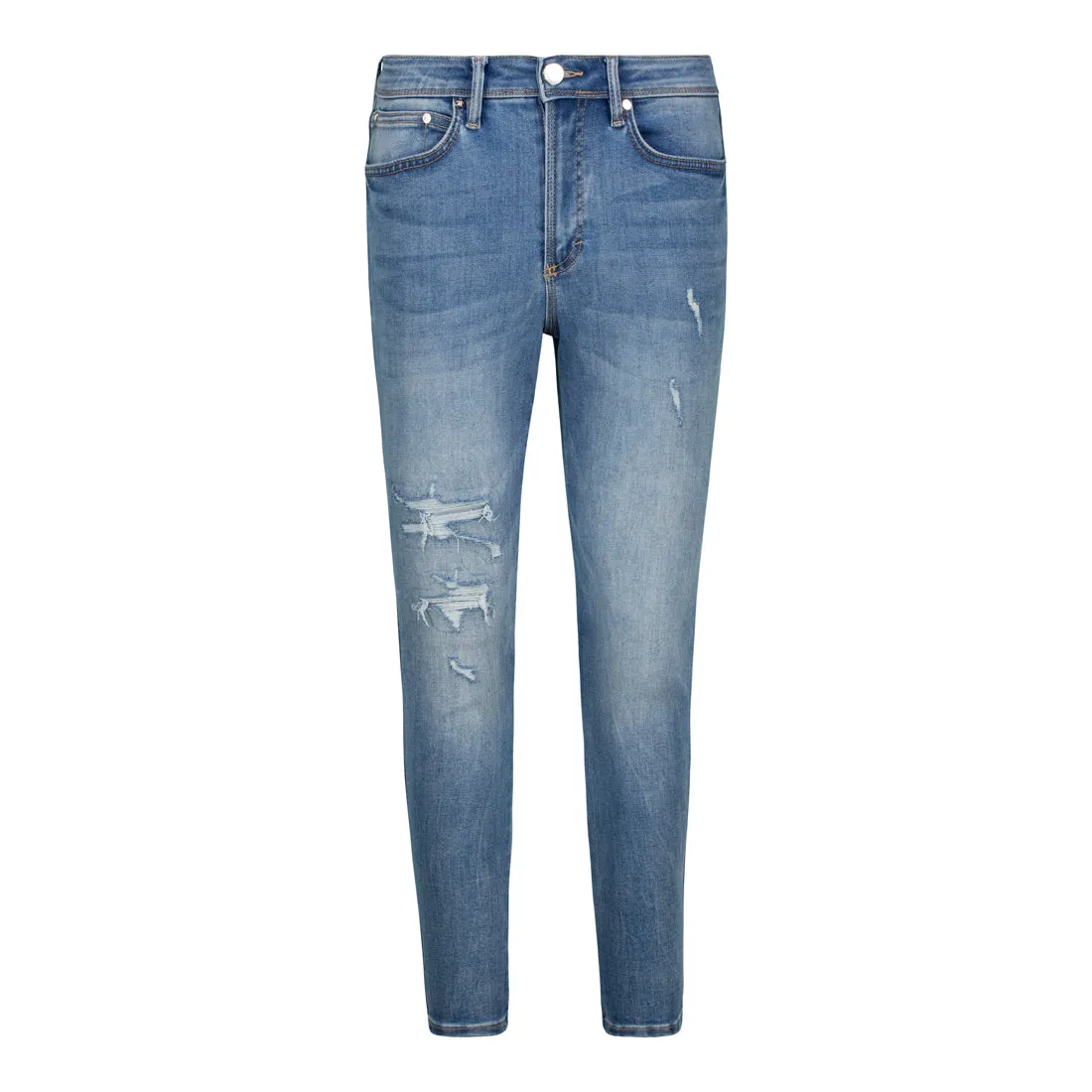 EVA CURVY MID BLUE WASH