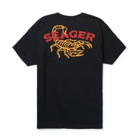 Fat Tail Tee | Black | Seager Co.