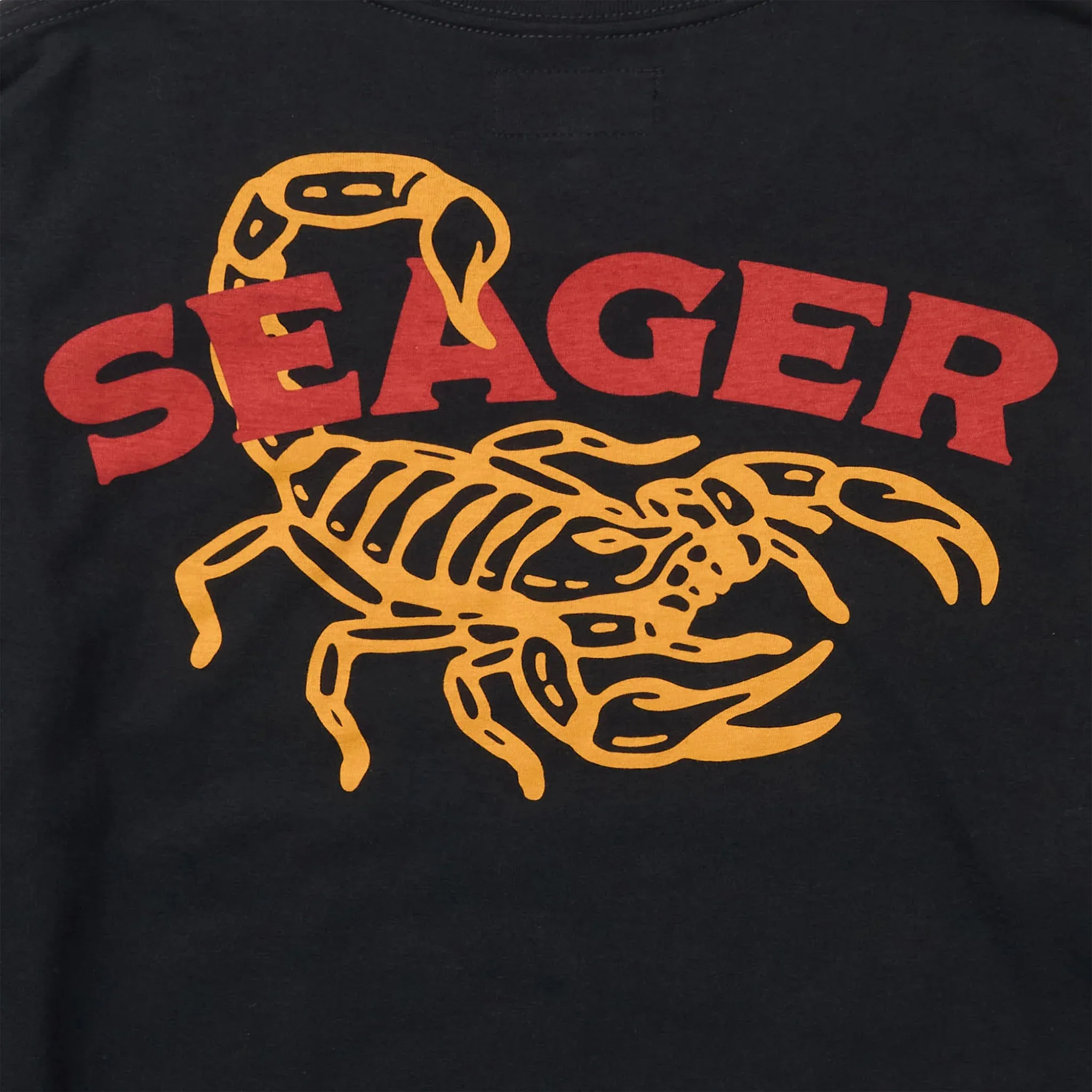 Fat Tail Tee | Black | Seager Co.