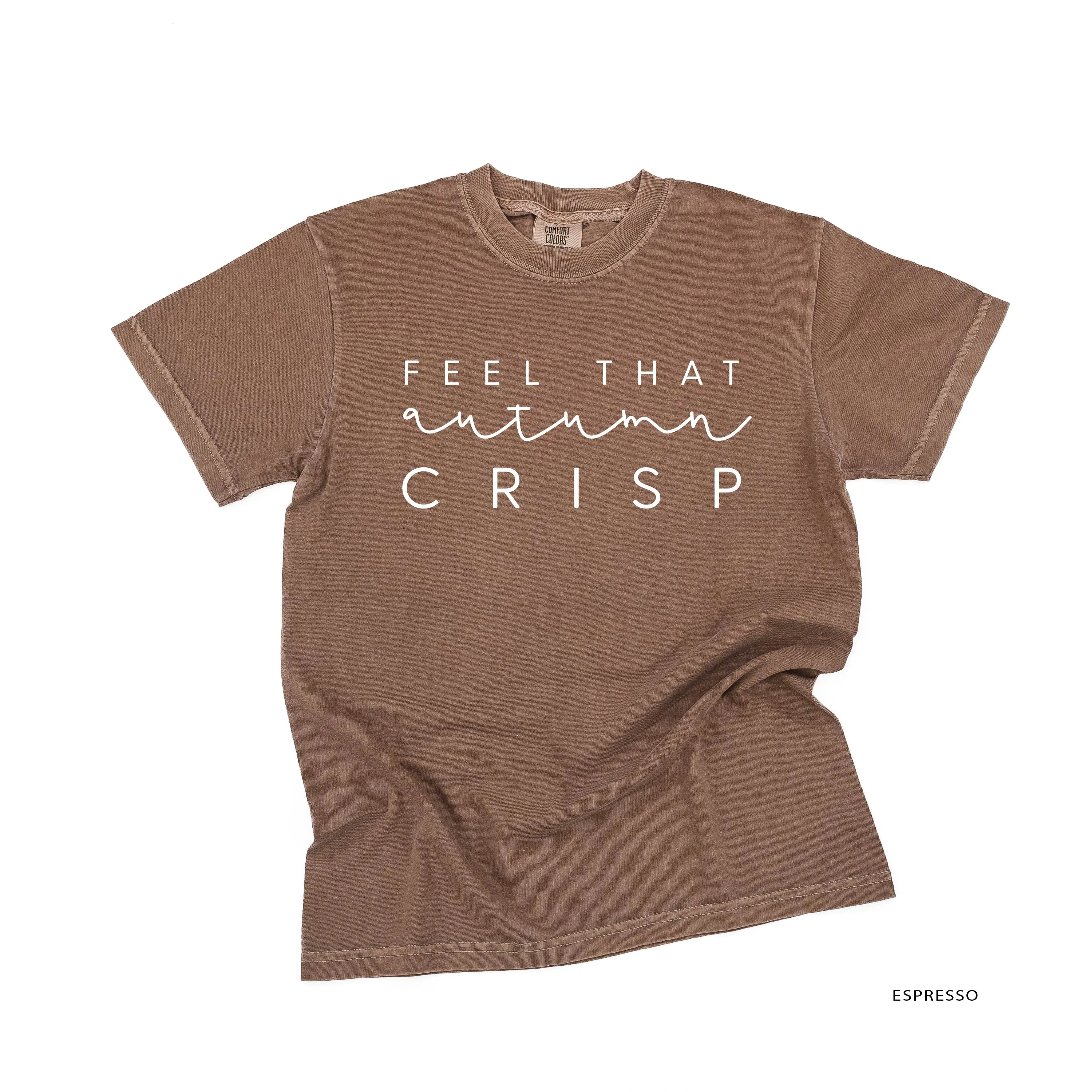 Feel That Autumn Crisp - SHORT SLEEVE COMFORT COLORS TEE