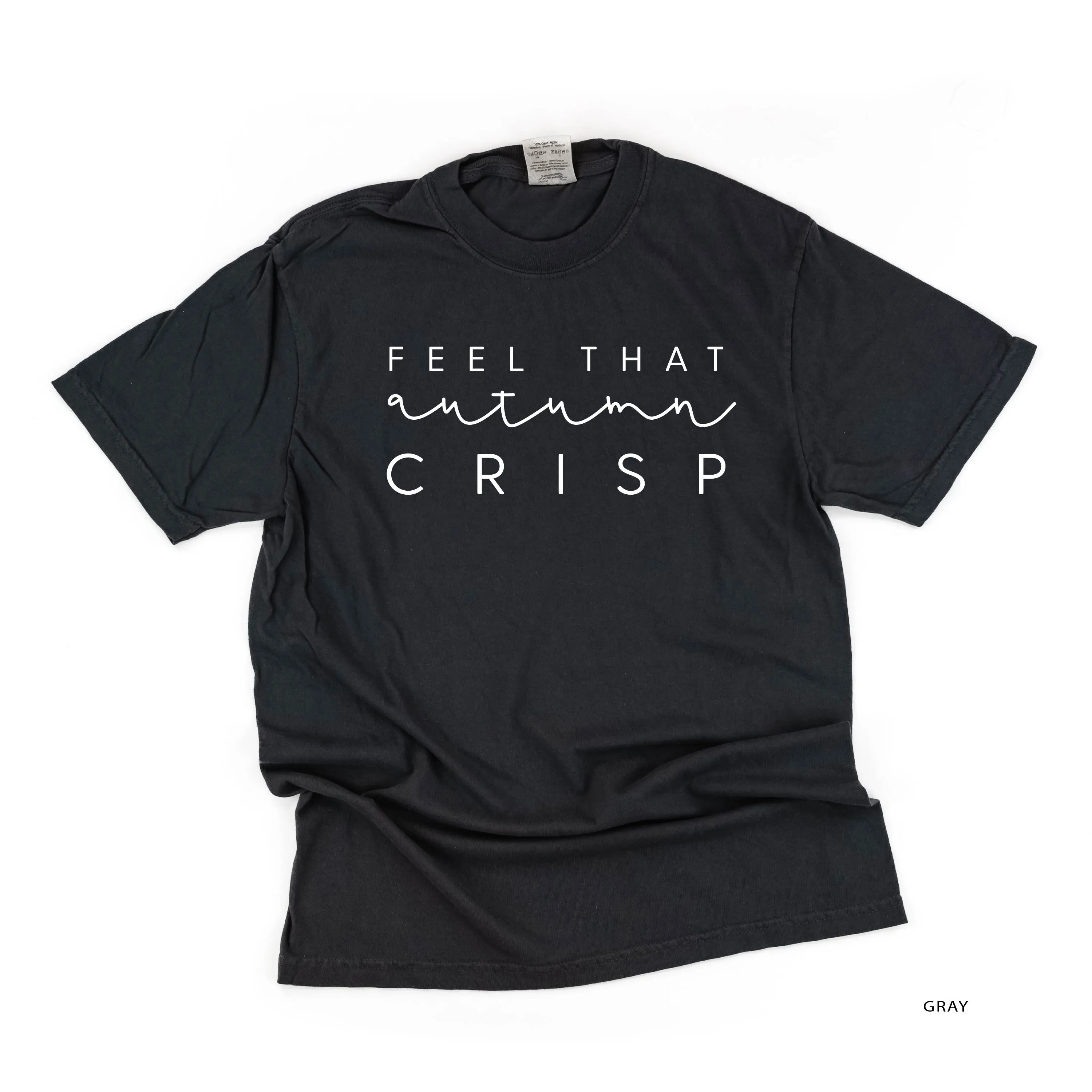 Feel That Autumn Crisp - SHORT SLEEVE COMFORT COLORS TEE
